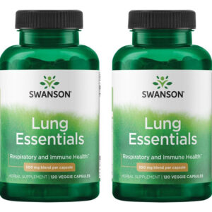 Swanson Lung Essentials Swanson 500 Mg 120 Cápsulas