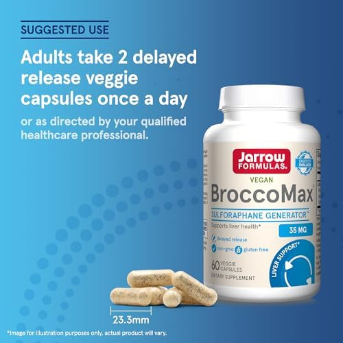Jarrow Formulas Broccomax 35 Mg, Suplemento Dietético, Supor - Imagem 7