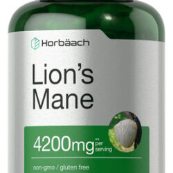 Extrato De Cogumelo Juba De Leão Horbäach | 4200mg | 120 Cáp
