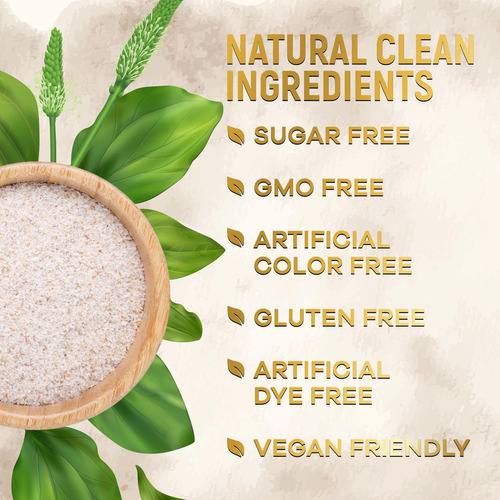 Suplemento De Fibra De Casca De Psyllium Nature"s Nutrition - Imagem 8