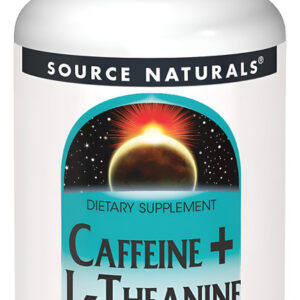 Source Naturals Cafeína + L-teanina, 60 Comprimidos