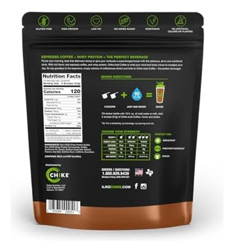 Café Gelado Com Alto Teor De Proteína Chike Mocha, 20 G De - Imagem 8