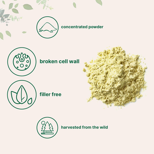 Microingredientes Em Pó De Pólen De Pinho Puro, 6 Onças, Col - Imagem 3