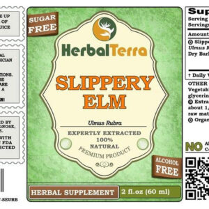 Herbal Terra Llc Glicerita Orgânica De Olmo Escorregadio 60