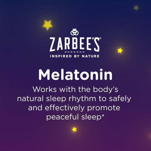 Suplemento Para Dormir Zarbee"s Kids Com 1 Mg De Melatonina - Imagem 3