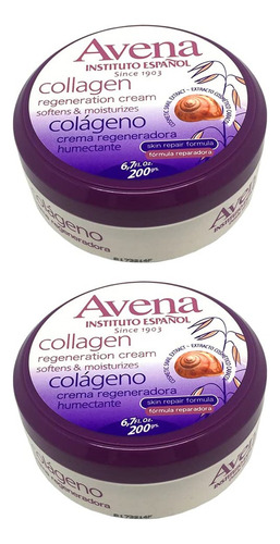 Creme De Aveia Com Colágeno (2 Unidades) 200ml Cada - Imagem 2