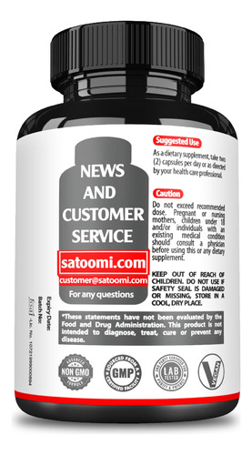 Suplemento Satoomi Nad Riboside De Nicotinamida - Nr 1000mg - Imagem 8