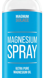 Spray De Magnésio Puro Magnum Solace - 12 Oz - Fabricado Em