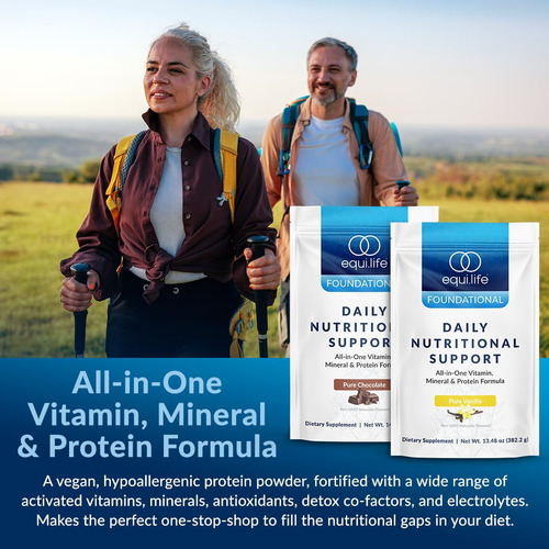 Suplemento Equilife Daily Nutritional Support Chocolate 14 S - Imagem 4