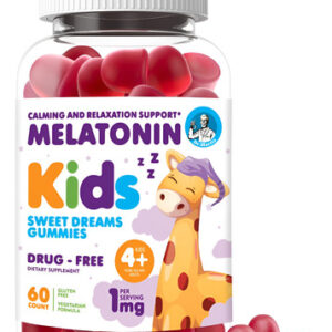 Gomas De Melatonina Dr. Moritz Para Crianças E Adultos 60