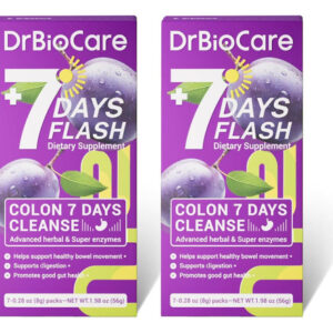 Drbiocare Colon 7 Days Cleanse, 7 Days Flash, Colon Cleanse,