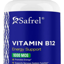 Safrel Vitamina B12 1000 Mcg, 200 Comprimidos Veganos