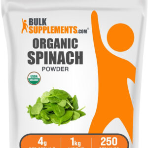 Pó De Espinafre Orgânico Bulksupplements - Suplemento