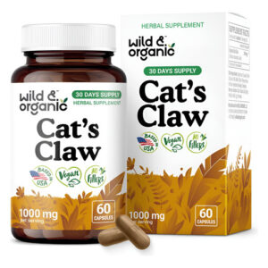Suplemento De Ervas Wild & Organic Devil&quots Claw 1000 Mg