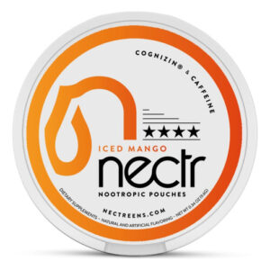 Nectr Pouches Nectr Energy - Gelo De Manga, Sem Açúcar, 16 U
