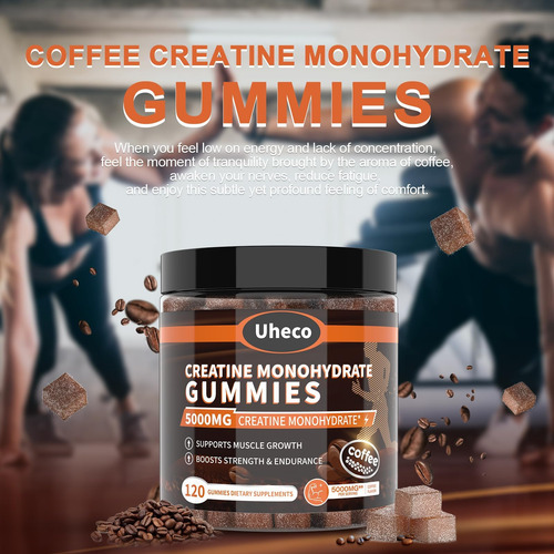 Gommias De Creatina Do Sabor Do Café Uheco Monohidratos Para - Imagem 4