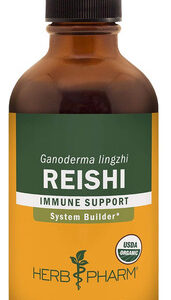 Extrato Líquido De Cogumelo Reishi Herb Pharm Cai Construtor