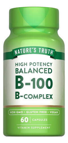Nature"s Truth Vitamina B Complex Nature"s Truth - 60