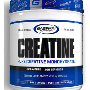 Mono -hidrato De Creatina Pura De Nutrição Gaspari, 5g De O