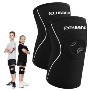 Manga De Joelho De Neoprene Infantil Rehband Com Abertura De