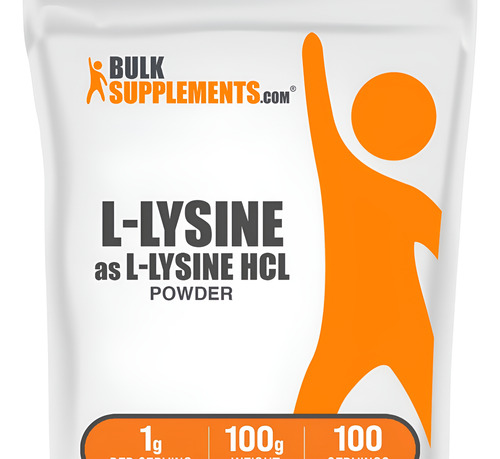 Bulksupplements L-lisina Em Pó - Suplemento Essencial,