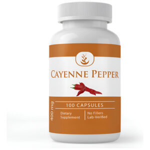 Suplemento De Ingredientes Originais Puros, Pimenta Caiena,