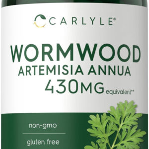Cápsulas De Absinto Carlyle 430 Mg | 200 Unidades Sem Ogm