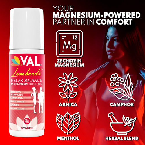 Val Magnésio Roll-on Para Alívio Muscular E Articular - Imagem 6