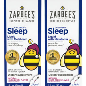 Suplemento Para Dormir Zarbee&quots Kids Com 1 Mg De Melatonina