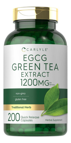 Suplemento De Extrato De Chá Verde Carlyle Egcg | 1200mg | 2 - Imagem 9