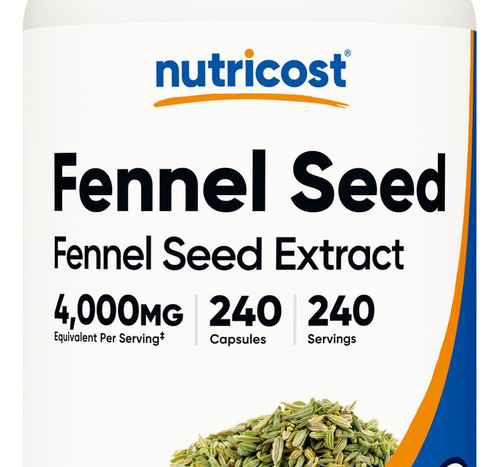 Suplemento Vegano De Semente De Funcho Nutricost 240 - Imagem 2