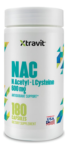 Suplemento Xtravit Nac N Acetil L-cisteína-suplementos De Do