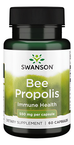 Swanson Própolis De Abelha 550 Mg 60 Cápsulas
