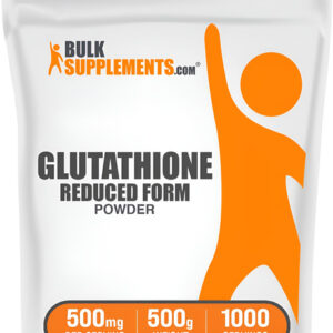 Glutationa Reduzida Em Pó 500mg Da Bulksupplements