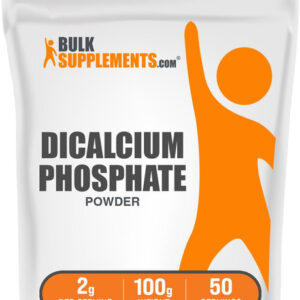 Pó De Fosfato Dicálcico Da Bulksupplements - Suplemento