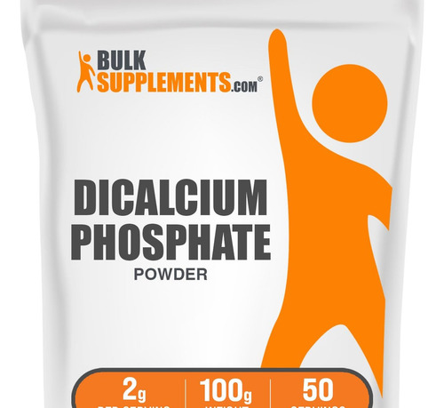 Pó De Fosfato Dicálcico Da Bulksupplements - Suplemento