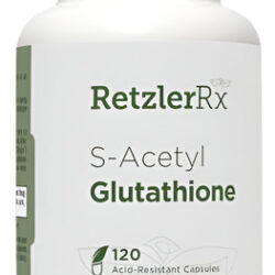 Retzlerrx S-acetil Glutationa Suplemento 100 Mg Per Nos Brasil