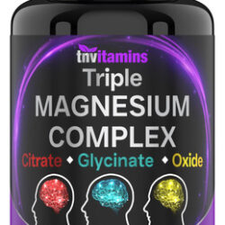 Suplemento Tnvitamins Complexo Triplo De Magnésio 500 Mg 120