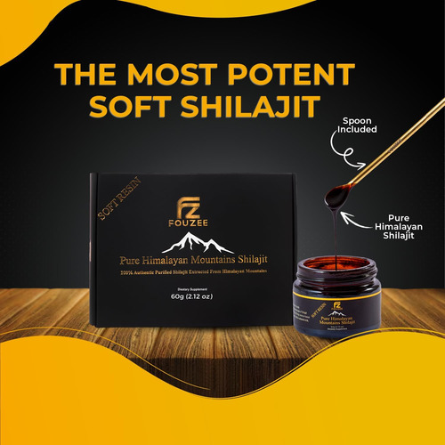 Shilajit Puro Do Himalaia - Suplemento Mineral Traço Para Mu - Imagem 11