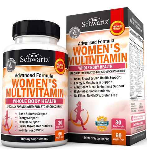 Multivitamínico Bioschwartz Para Mulheres Com Vitamina D3 60