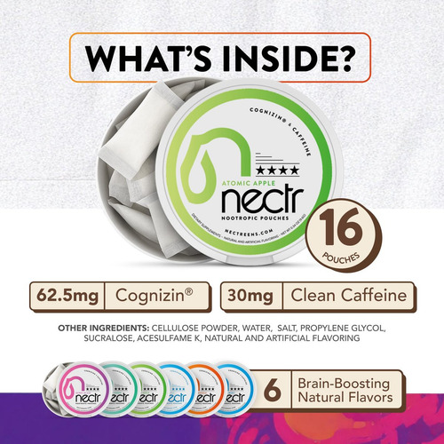 Sachês Nectr Energy Com Cognizin E Cafeína - Imagem 5