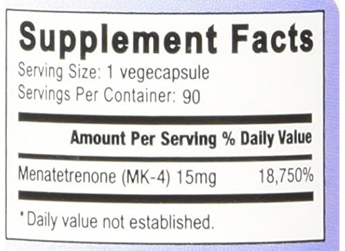 Melhoria Implacável Vitamina K2 Mk4 Vegana De Origem Natura - Imagem 10