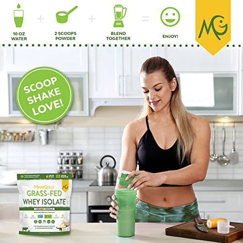 Proteína Whey Isolada Em Pó Alimentada Com Pasto - Sabor Cr - Imagem 3