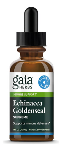 Extrato Líquido De Equinácea E Selo De Ouro Da Gaia Herbs -