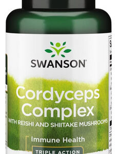 Swanson Cordyceps Complex 60 Cápsulas Veganas