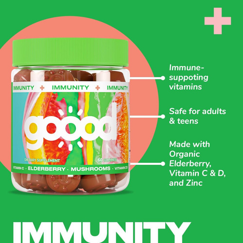 Gomas Good Wellness Good Immunity: Vitamina C E Zinco - Imagem 6