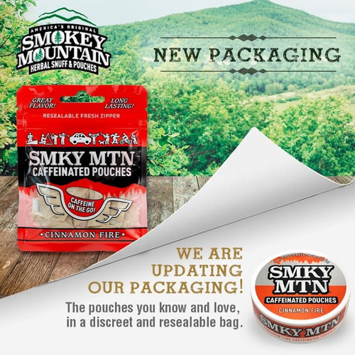 Smokey Mountain Sachês Com Cafeína Smokey Mountain - - Imagem 2