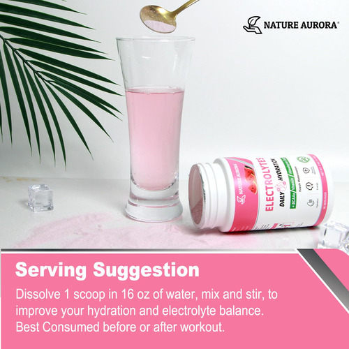 Eletrólito Em Pó Nature Aurora Fresh Watermelon Flavor - Imagem 7