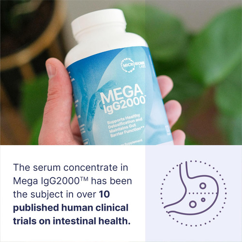 Suplemento Microbiome Labs Mega Igg2000 Gut Health 60 Ml - Imagem 4