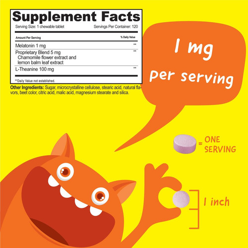 Vitaworks Melatonina Vitaworks Kids 1 Mg Para Dormir 120 - Imagem 2